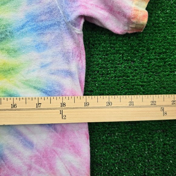 Buc-ees Tshirt Mens Medium Tie Dye Short Sleeve If Lost Please Return To Buc-ees - Picture 3 of 8